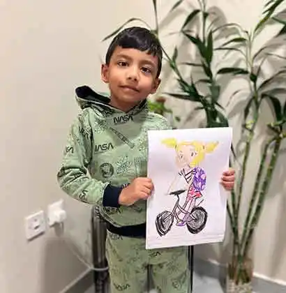 Creative artwork by GCC Drawing Competition participant