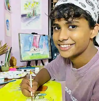 kujjana art school students photos