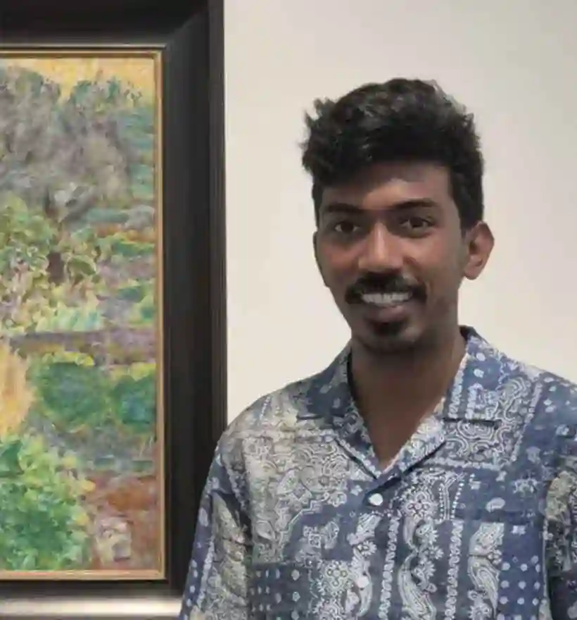 ujwal art tutor of Kujjana art school ernakulam